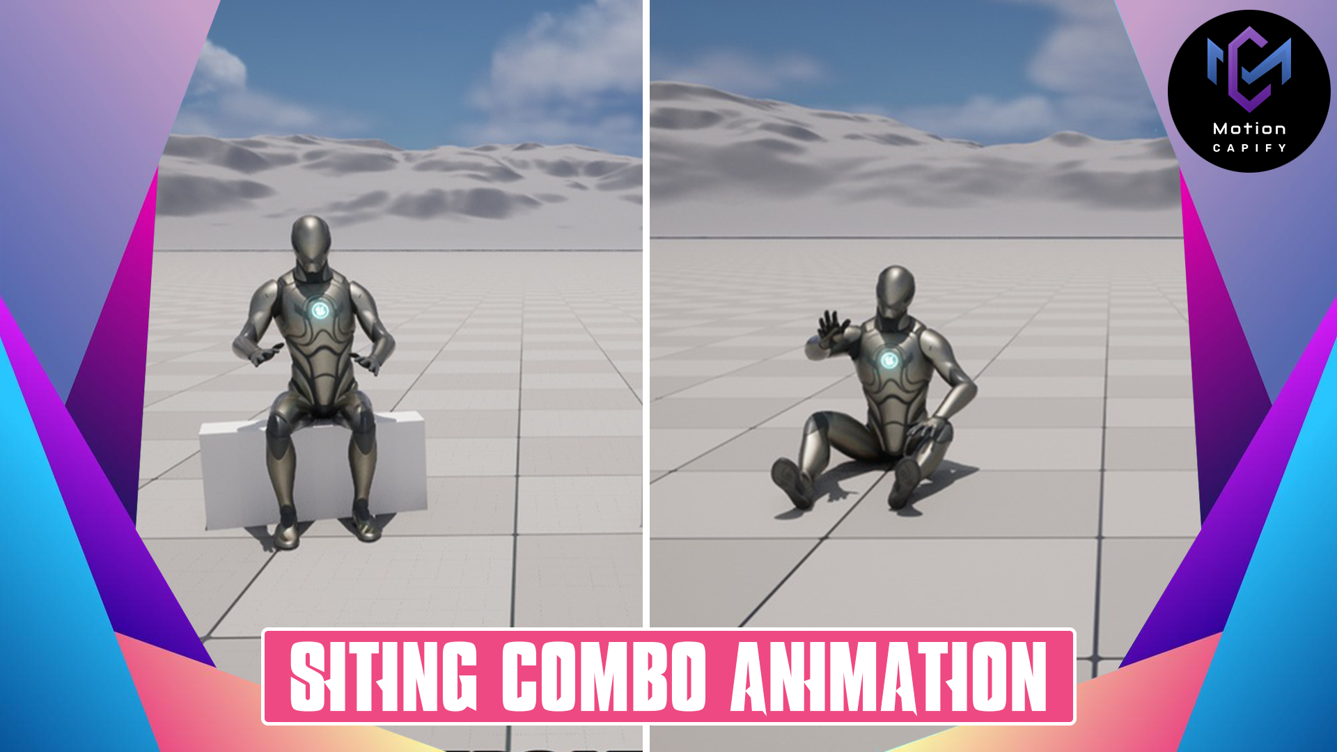 Siting Combo Animation | Fab