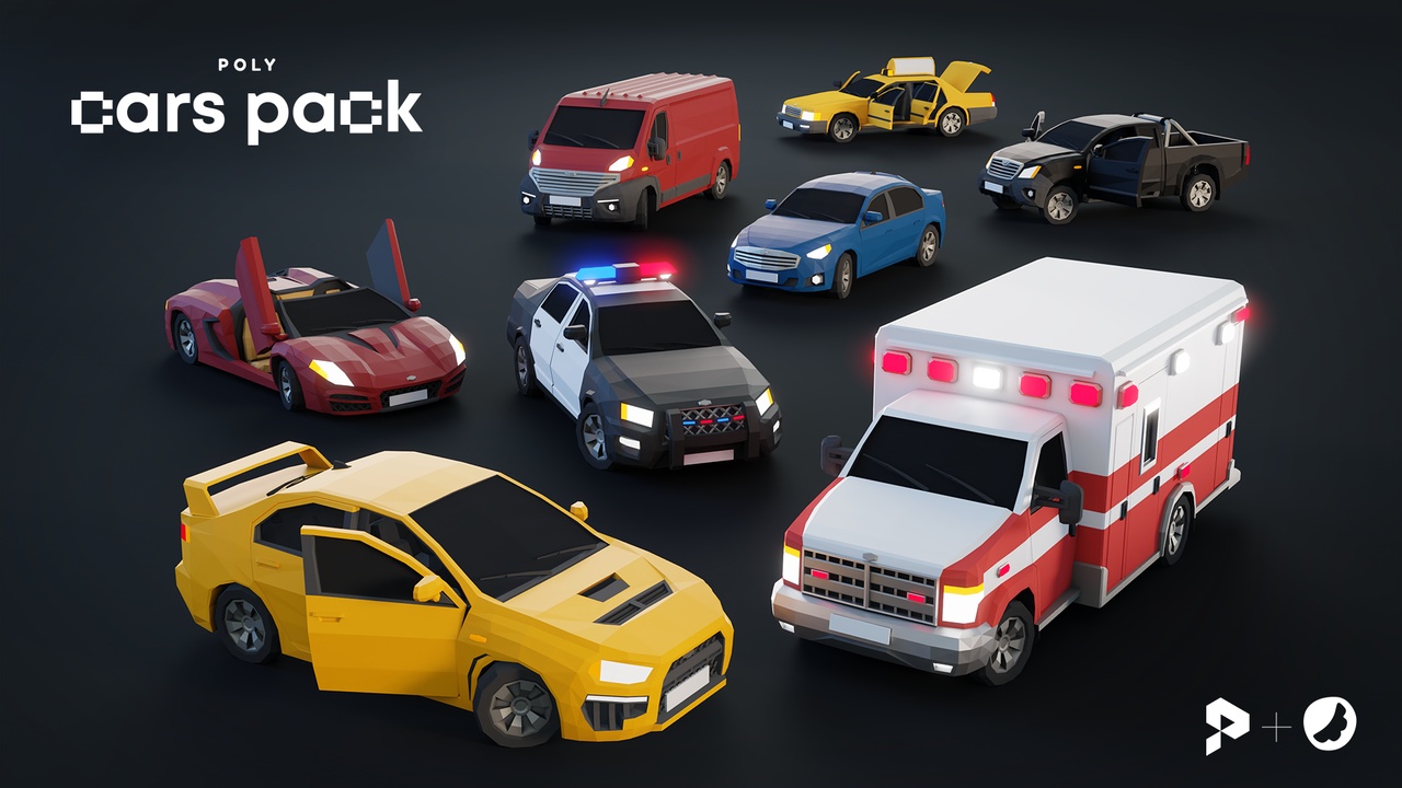 出品Poly Cars Packのメディア1