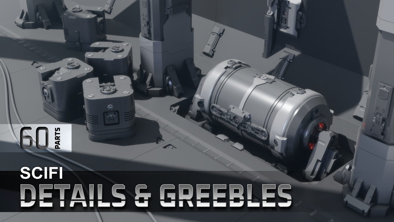 Media 1 for listing Scifi Details & Greebles
