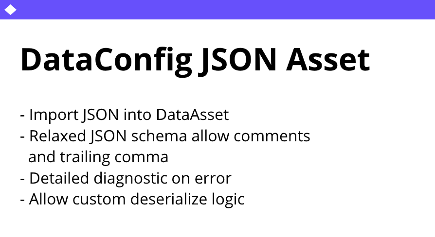 DataConfig JSON Asset | Fab