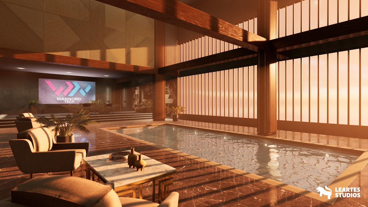 商品 Modern Office Environment ( Modern Office Environment Modern Office 3D Office ) 的媒体 1