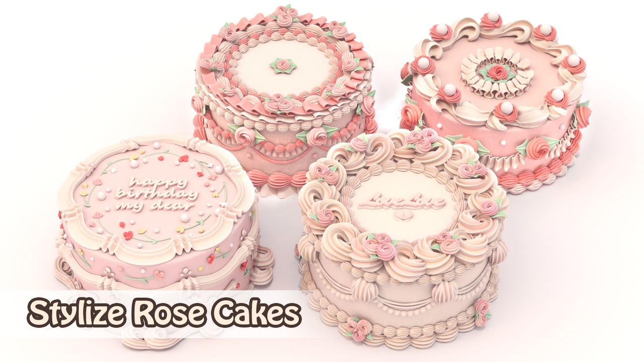 Media 1 for listing Rose Cakes