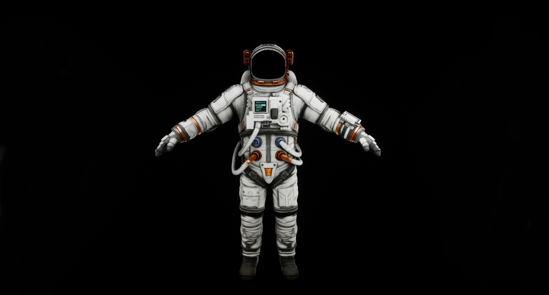 Media 1 for listing Realistic Astronaut Character Pack