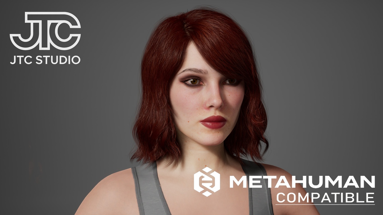 Media 1 for listing Scarlet — Realistic Editable MetaHuman Character —— 斯嘉丽特 — 写实可编辑角色