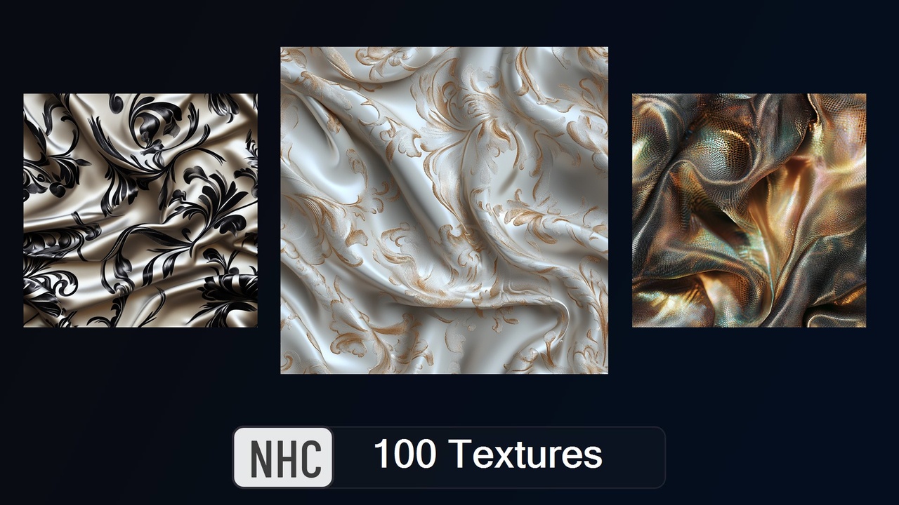 Media 1 for listing NHC - Romantic Fabric Textures