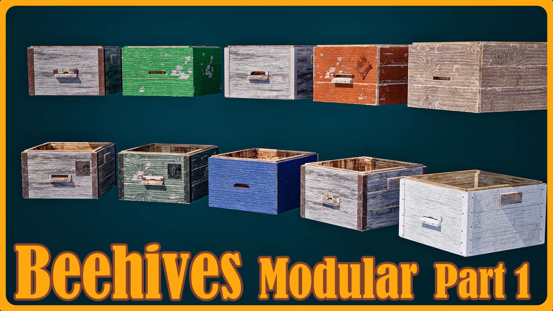 Modular Bee Hive Beehives Modular Part 1 | Fab