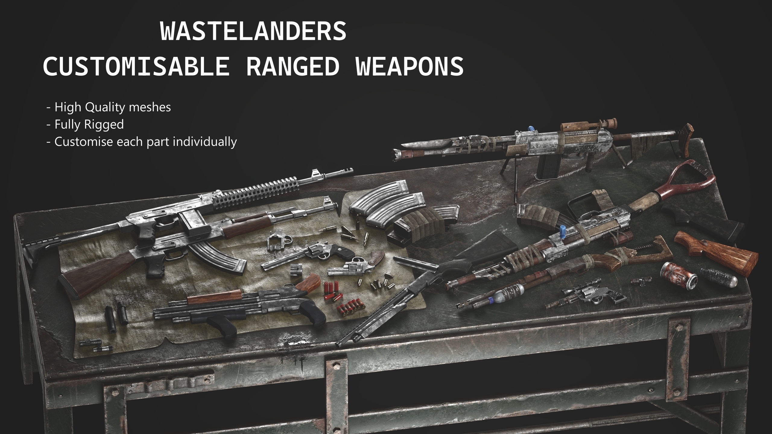 Media 1 for listing Wastelanders - Customisable Ranged Weapons