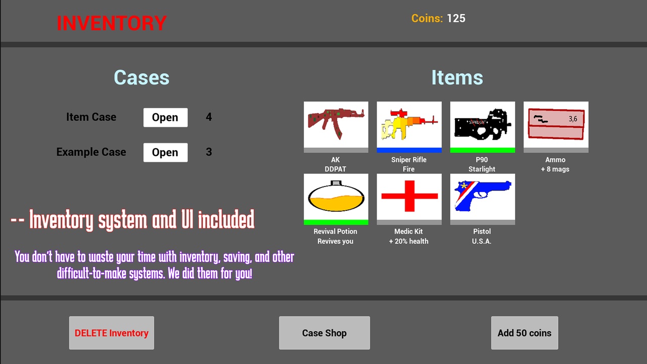 Media 1 for listing Case Opening System With Customizable Odds - CS2 Style