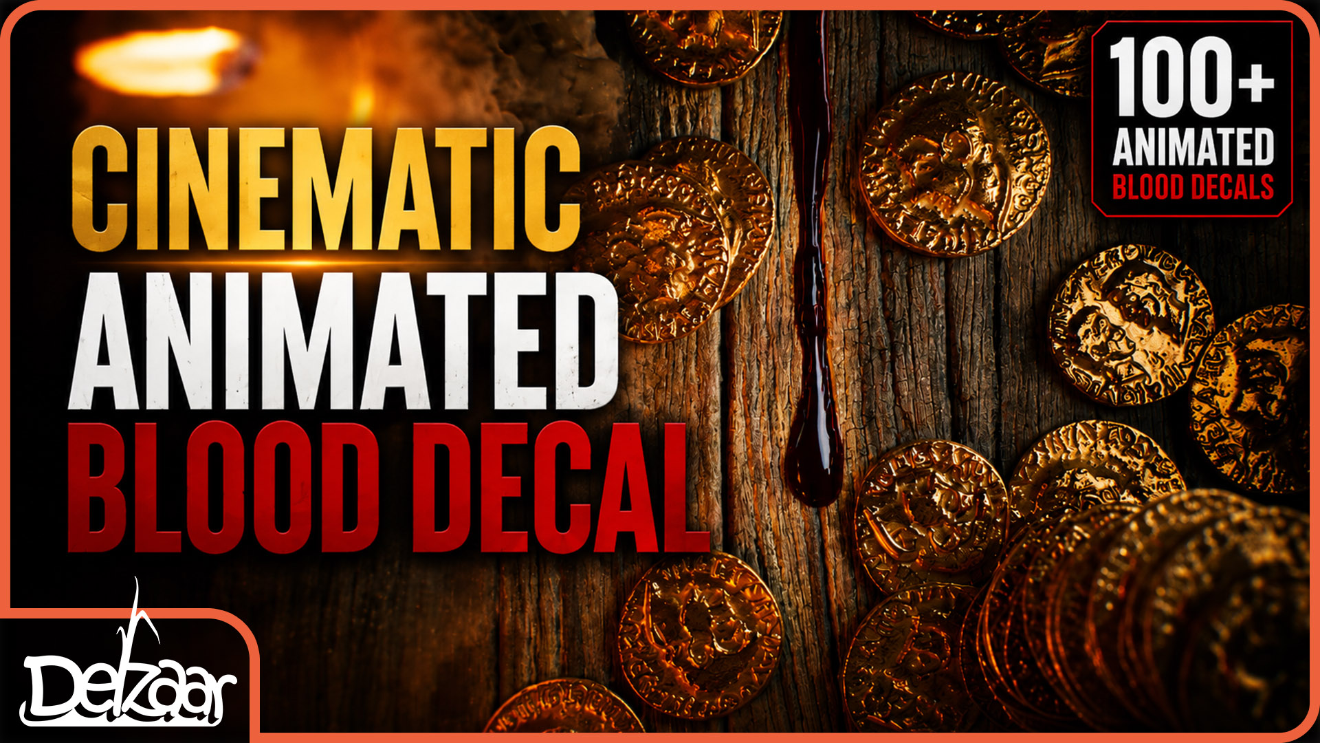 Cinematic Animated Blood Decal | Fab