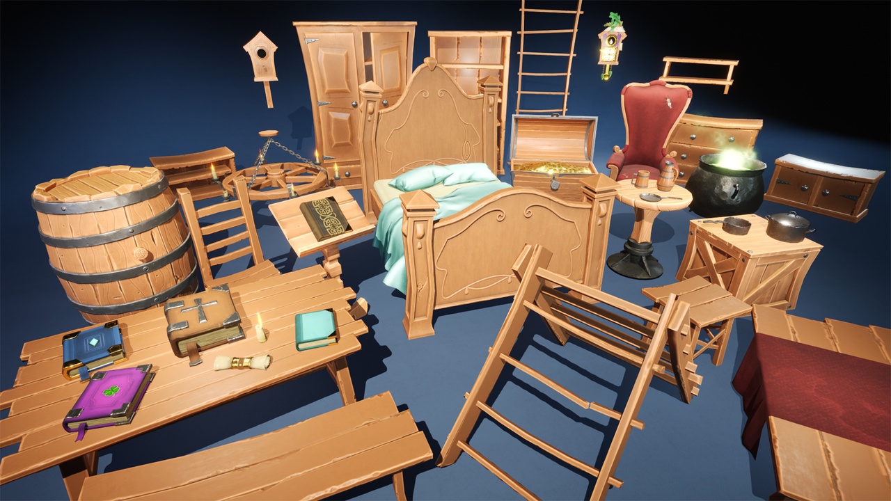 Media 1 for listing Stylized Furniture VOL1