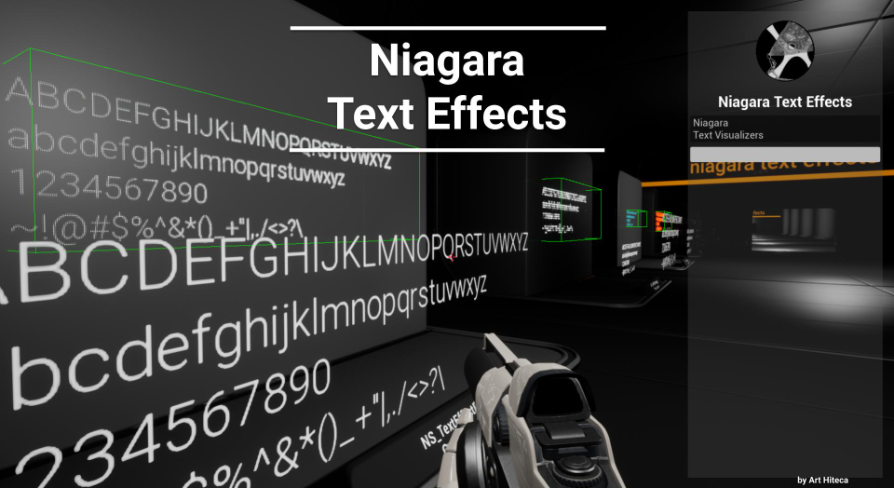 Niagara Text Effects | Fab