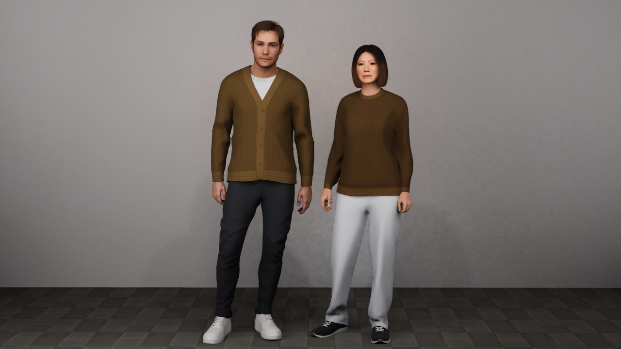 Media 1 for listing Metahuman Basic Clothing Pack