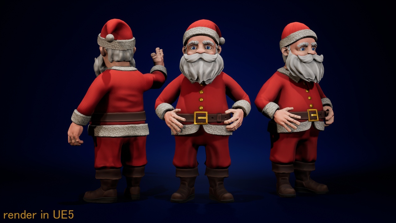 Media 1 for listing Santa stylized