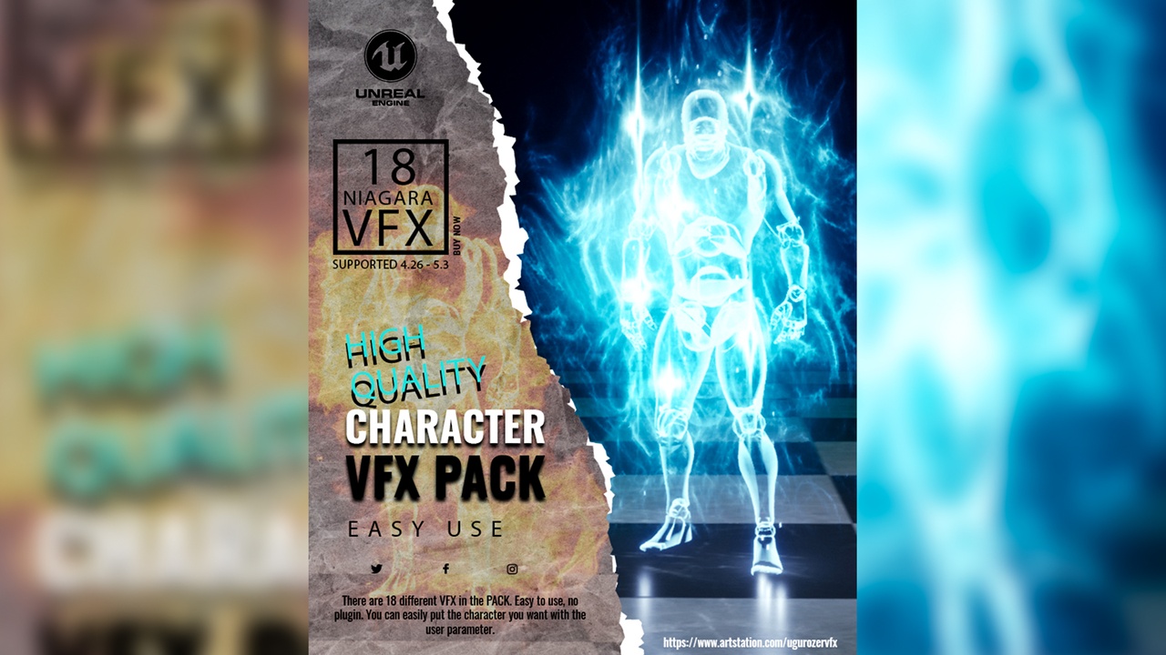 File multimediali per l'articolo Character VFX Pack - High Quality: 1