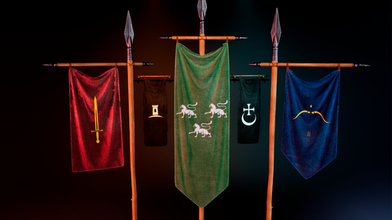 Media 1 for listing Slavic Medieval World Builder: Banners Heraldry System