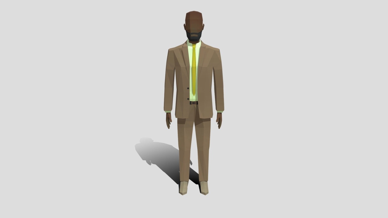 File multimediali per l'articolo Business Male 2 - Low Poly Style: 1