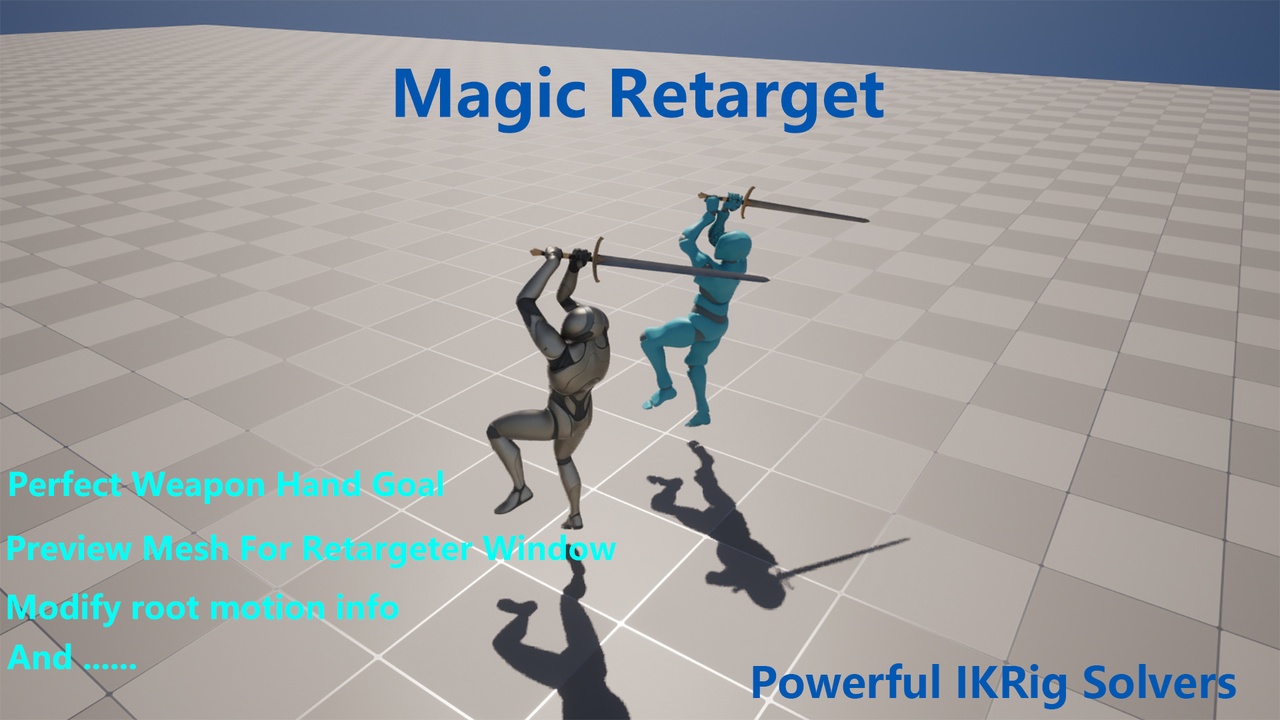 Media 1 for listing Anim Retarget Magic