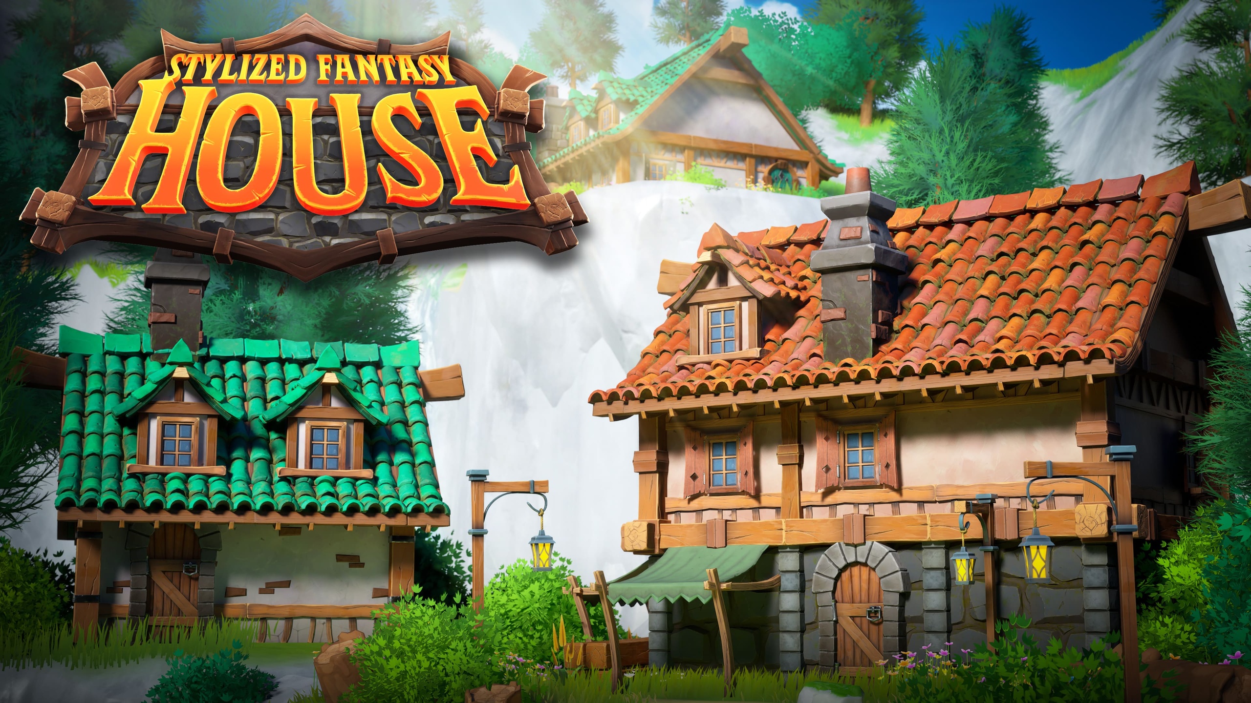 Media 1 for listing Stylized Fantasy House + PCG