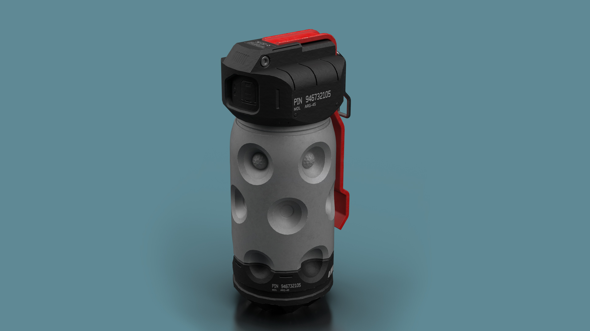 SCI-fi futuristic grenade | Fab