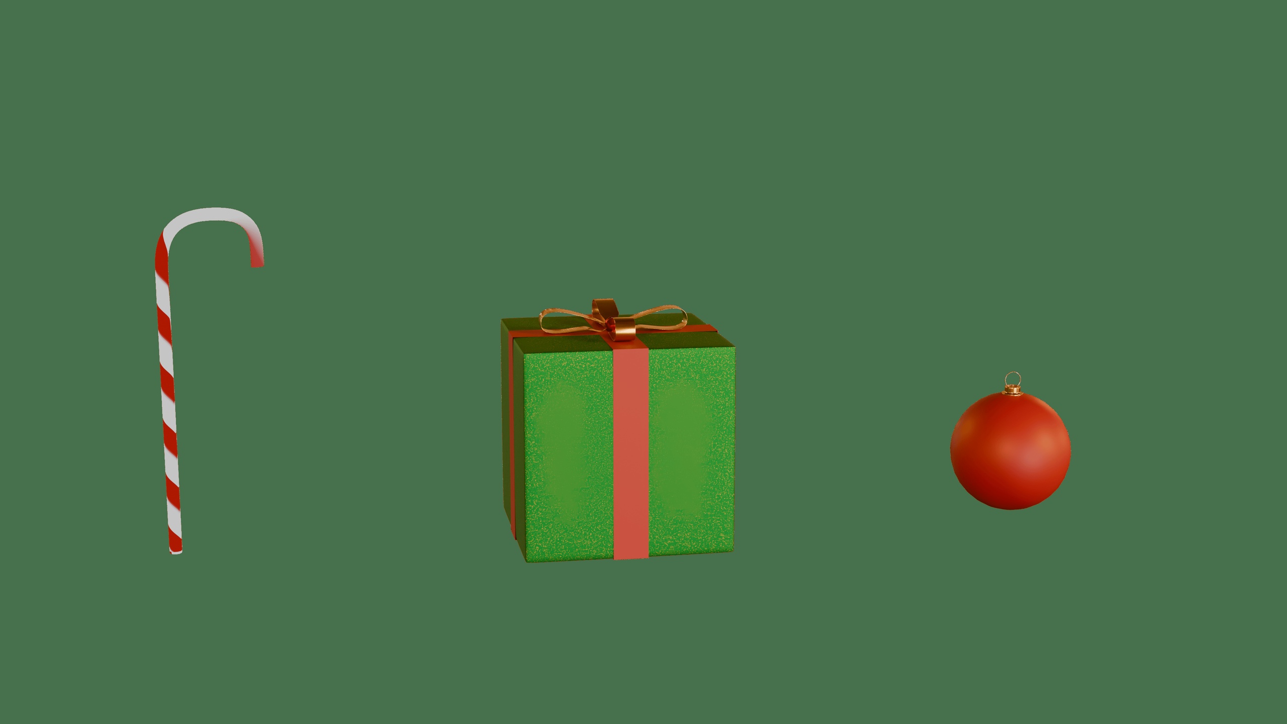 Media 1 for listing Free Christmas 3D Decorations Pack