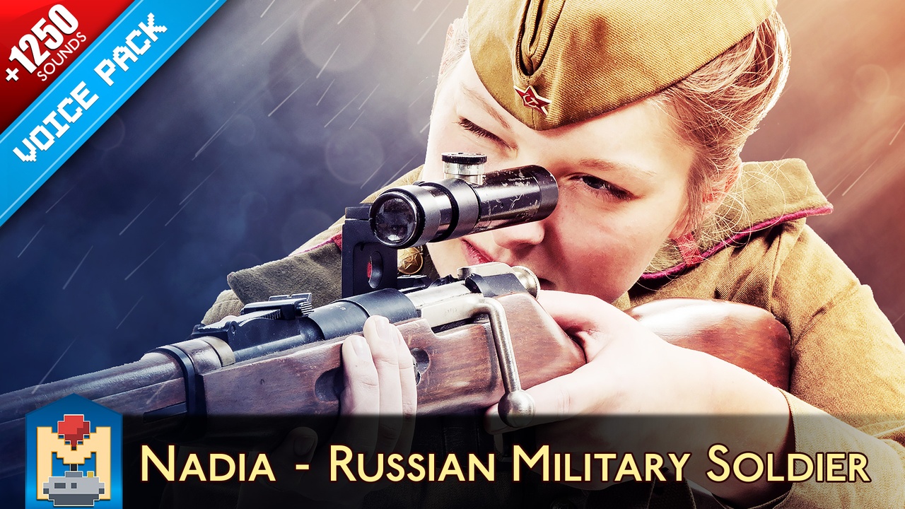 Media 1 for listing Nadia - Russian Military Soldier Voice Pack (Eng)