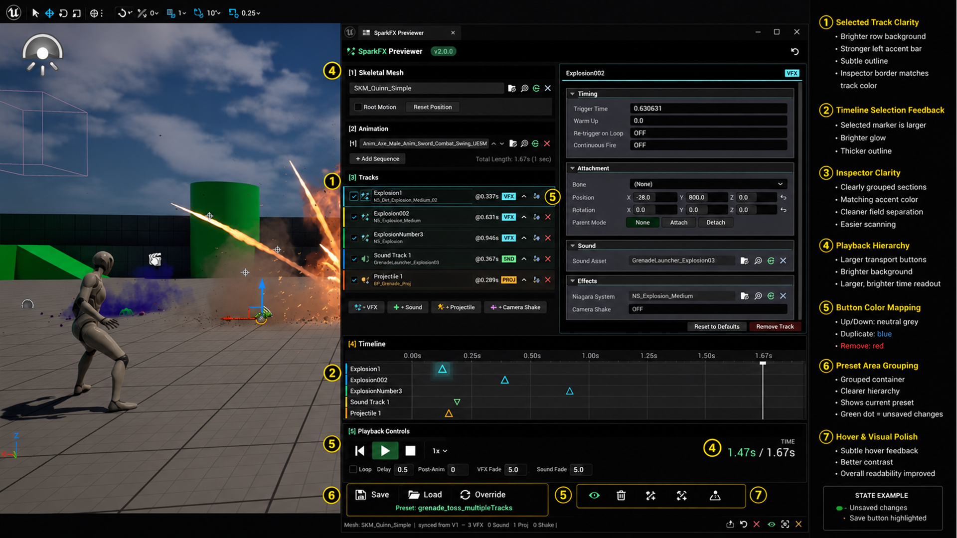 SparkFXPreviewer – In-Editor VFX & Animation Preview Tool | Fab