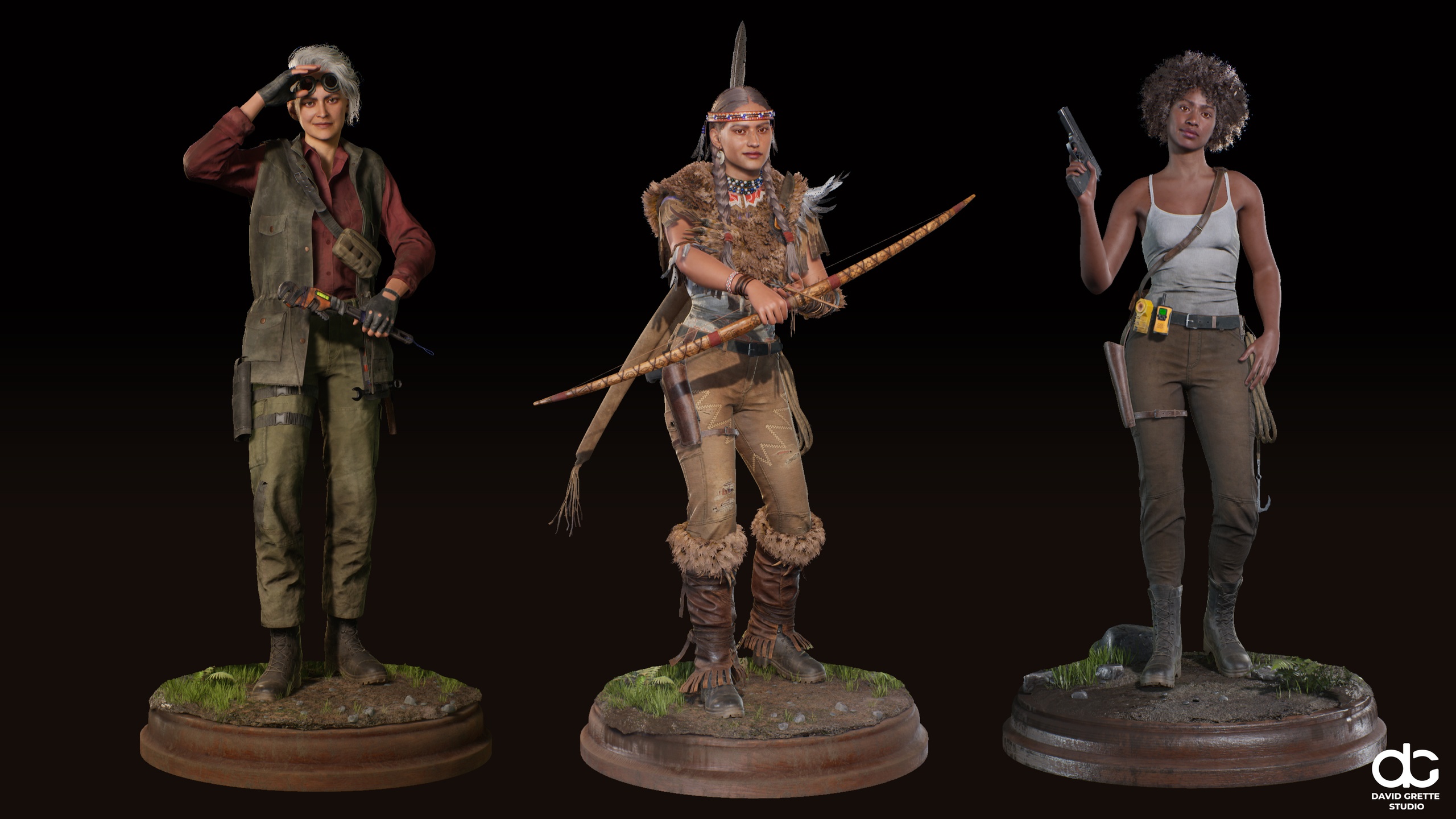 Adventure Characters Pack 2 - MetaHuman Edition - Survival Adventure Action RPG ilanı için 1. medya