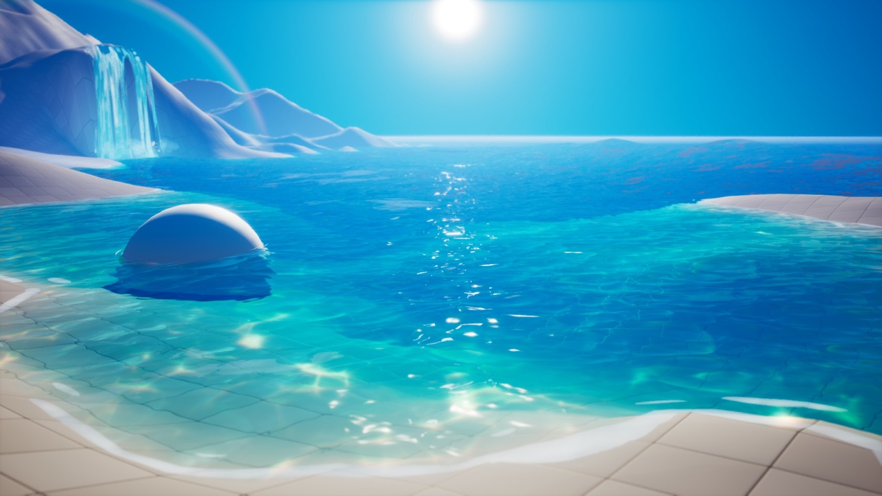 Normal Stylixed Water Stylized Water