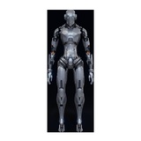 Futuristic Humanoid Robot – Rigged & Animated (Game-Ready Character) | Fab