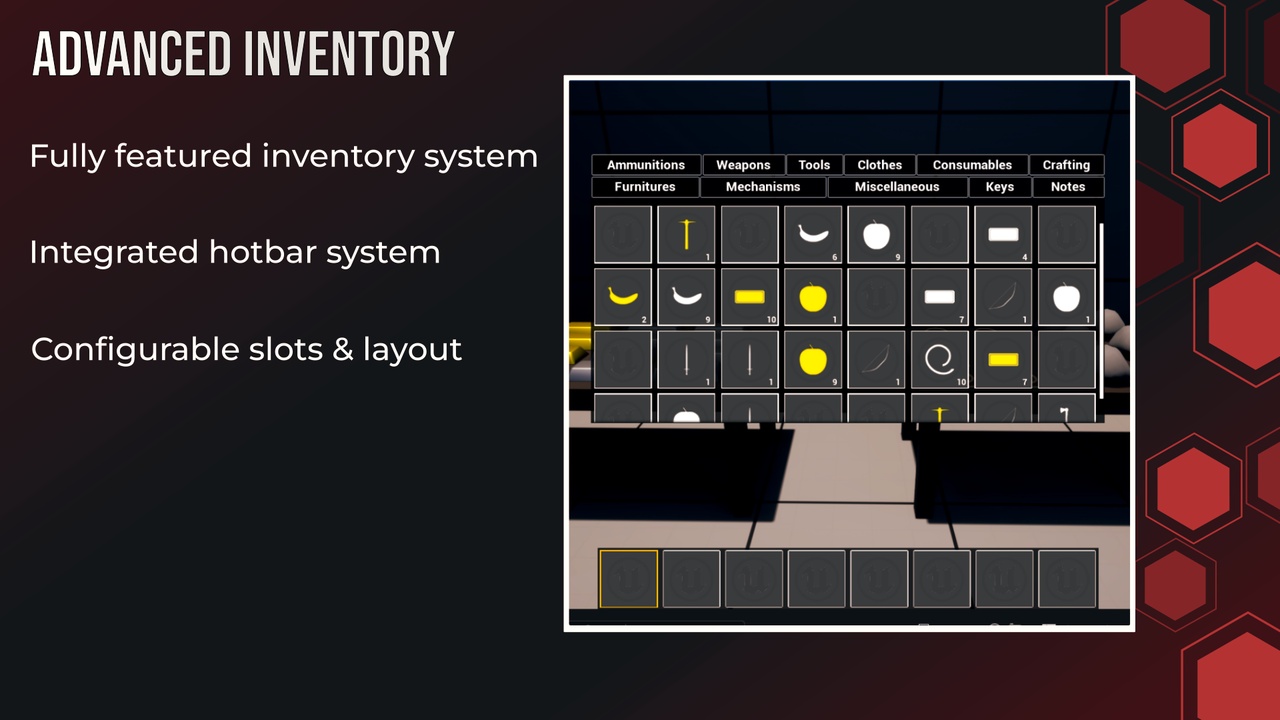 Media 1 for listing Modular Inventory, Crafting & Shop System Free Demo