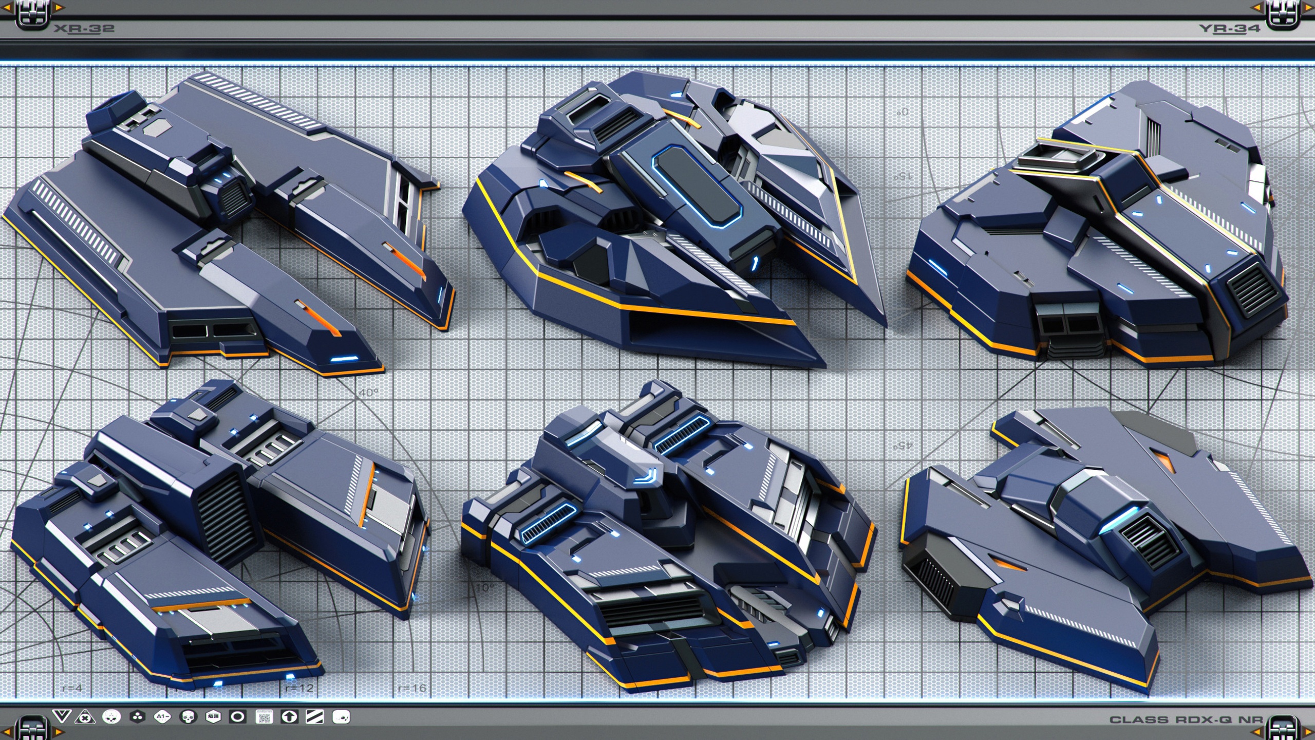 Medium 1 für Eintrag SPACESHIP Hard Surface KITBASH 350 DETAILS