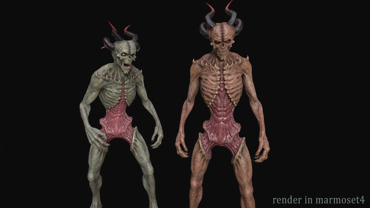 Media 1 for listing Skeleton demon