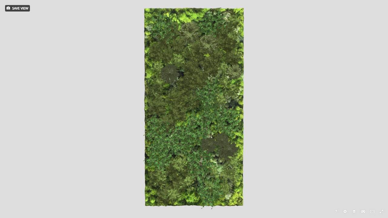 Media 1 for listing High Precision Ivy Plant Green Wall 3D model 05