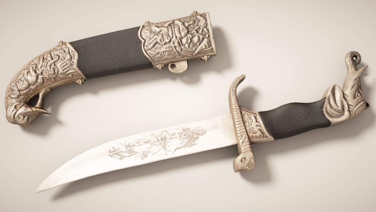 Media 1 for listing 13 3D Scanned PBR World Knife Collection