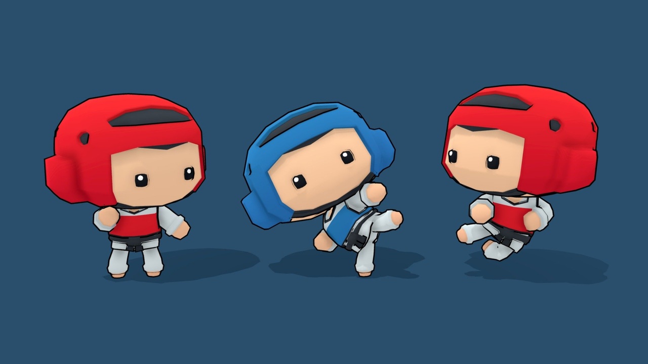 Media 1 for listing Mini Chibi Taekwondo