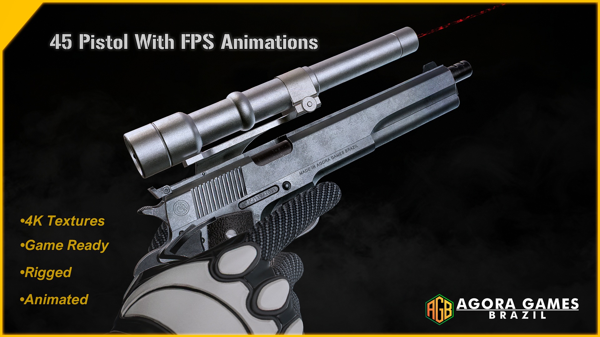 Media 1 for listing 45 Pistol With FPS Animations