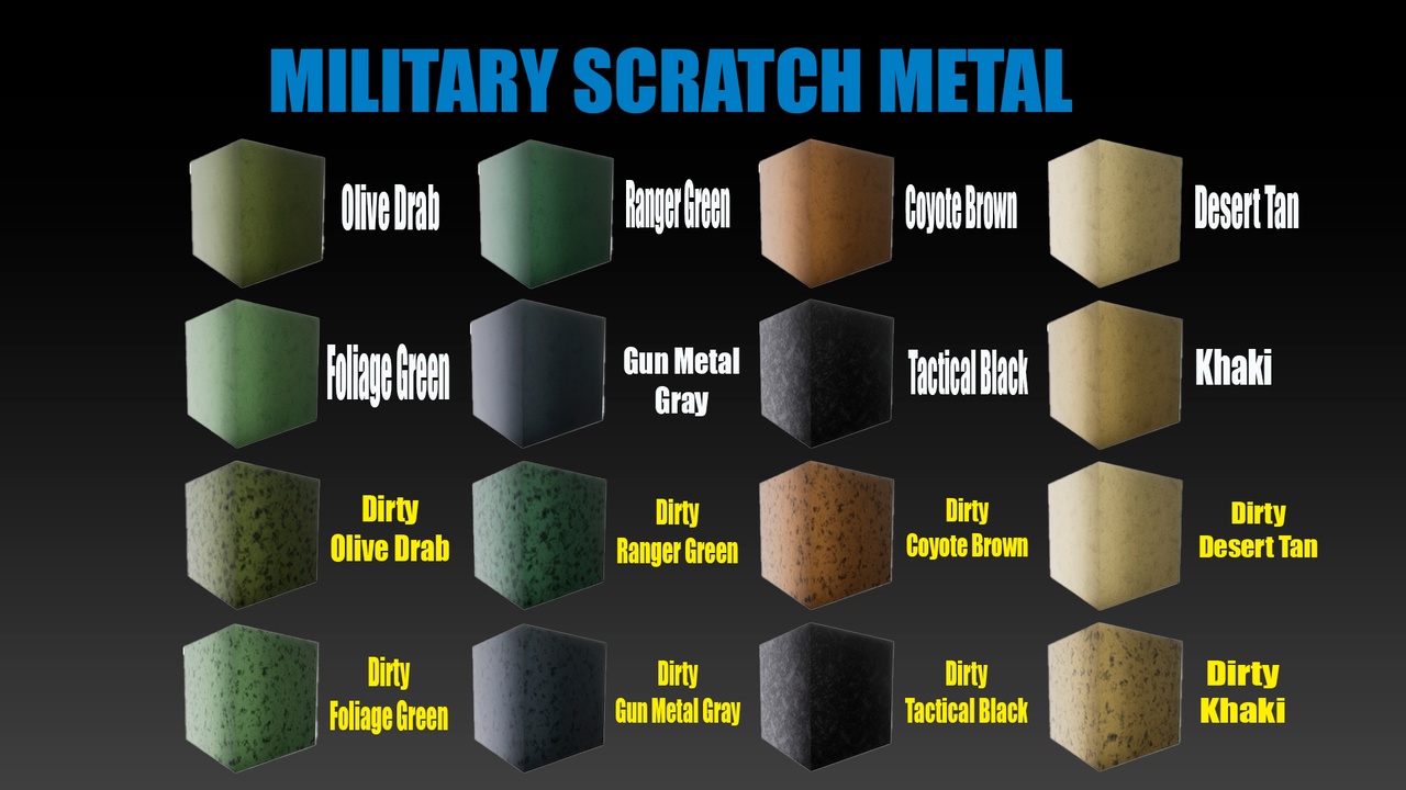 Media 1 for listing TacticalMetalPack-4k