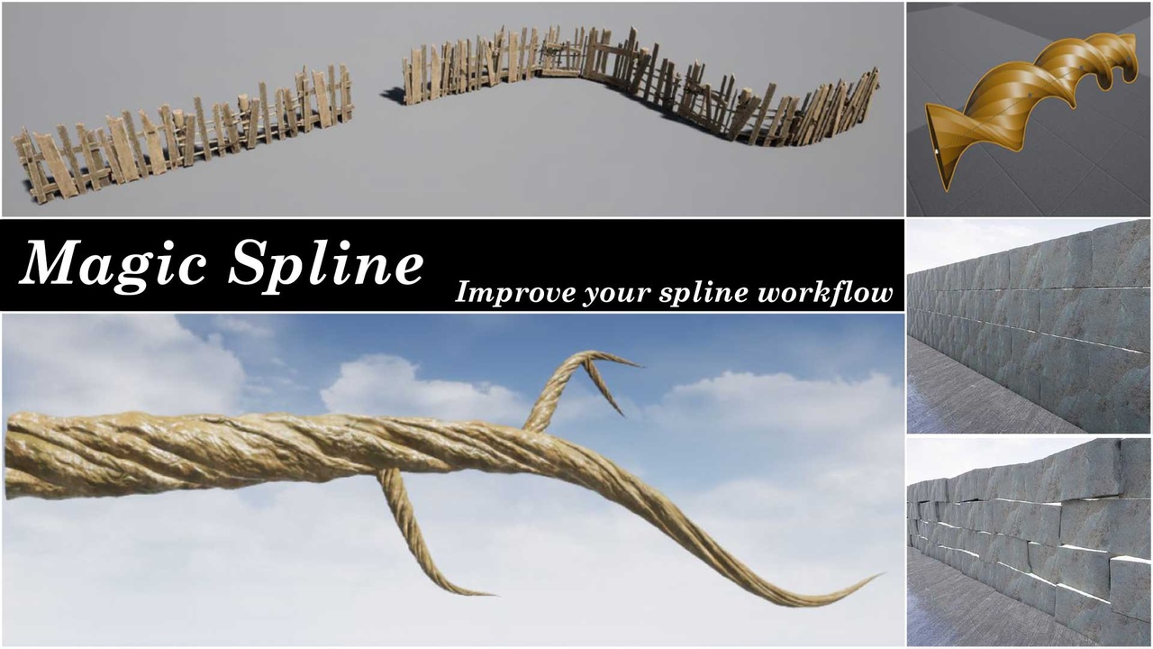 Media 1 for listing Magic Spline Plugin