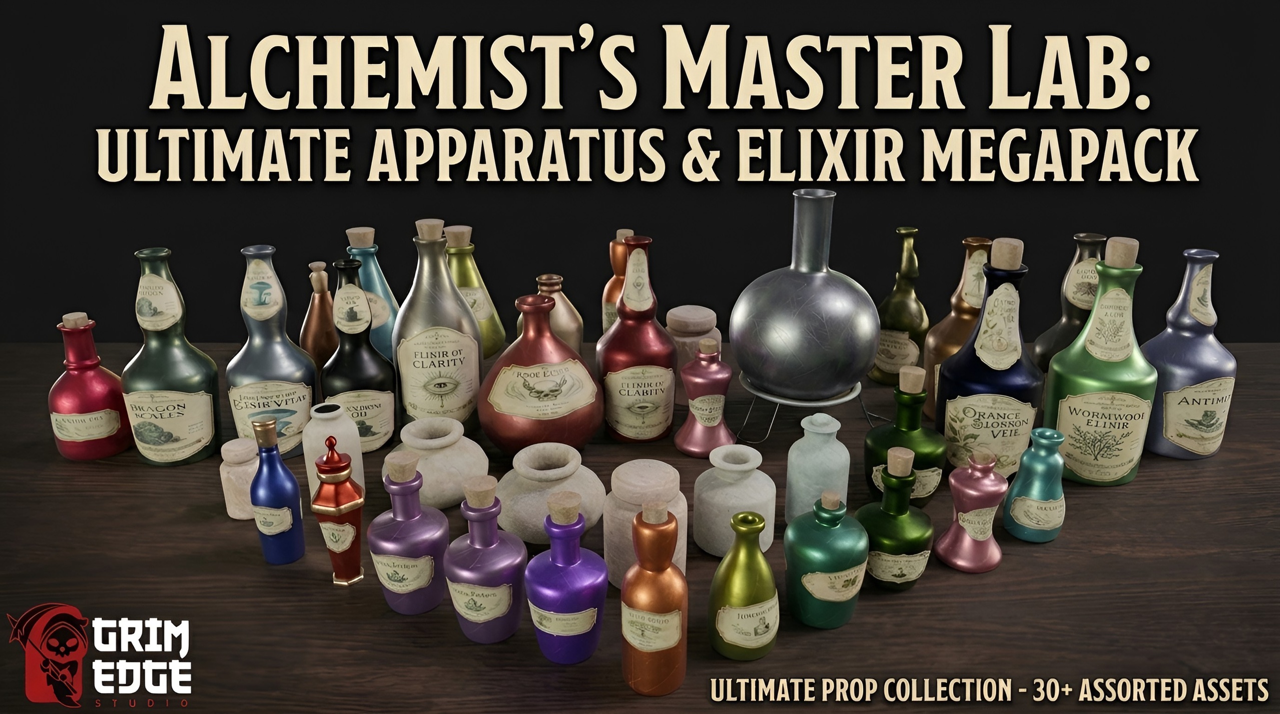 Media 1 for listing Alchemist's Master Lab (Ultimate Apparatus & Elixir Megapack)