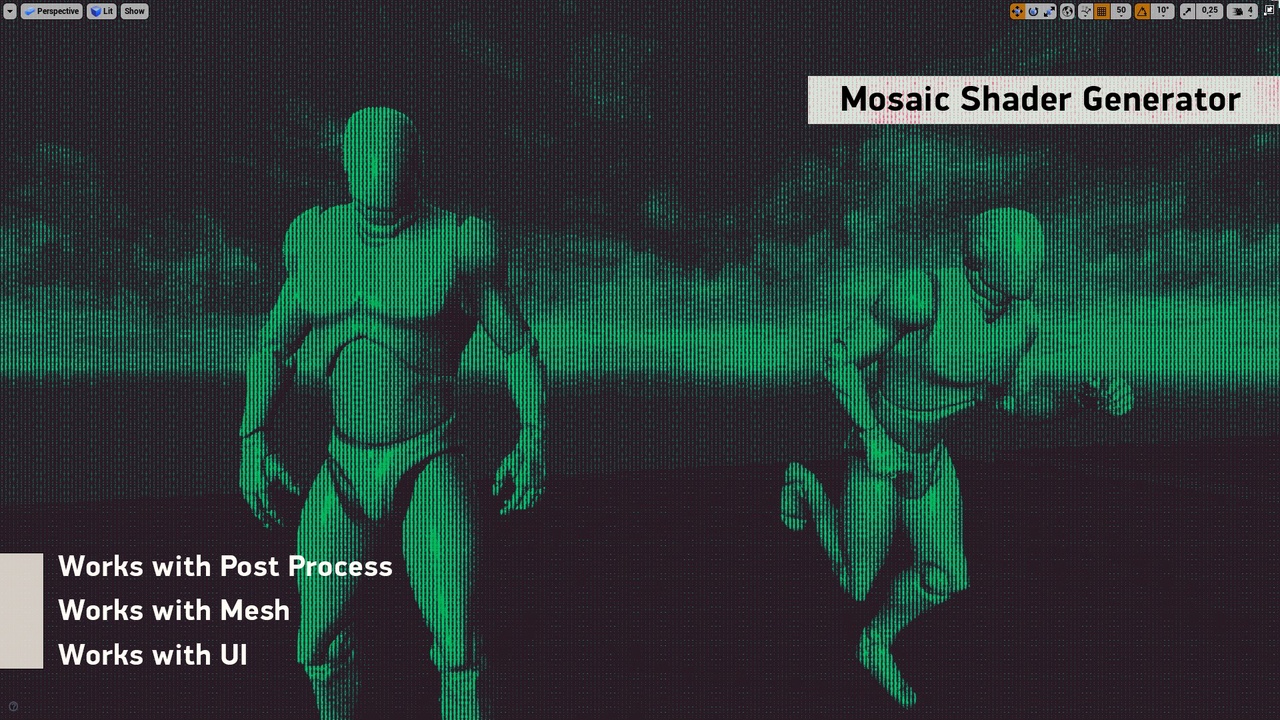 Média 1 pour l'article Mosaic Shader Generator