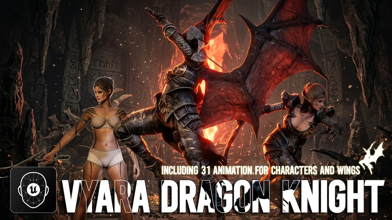 Media 1 for listing N5: Vyara | Female Dragon Knight