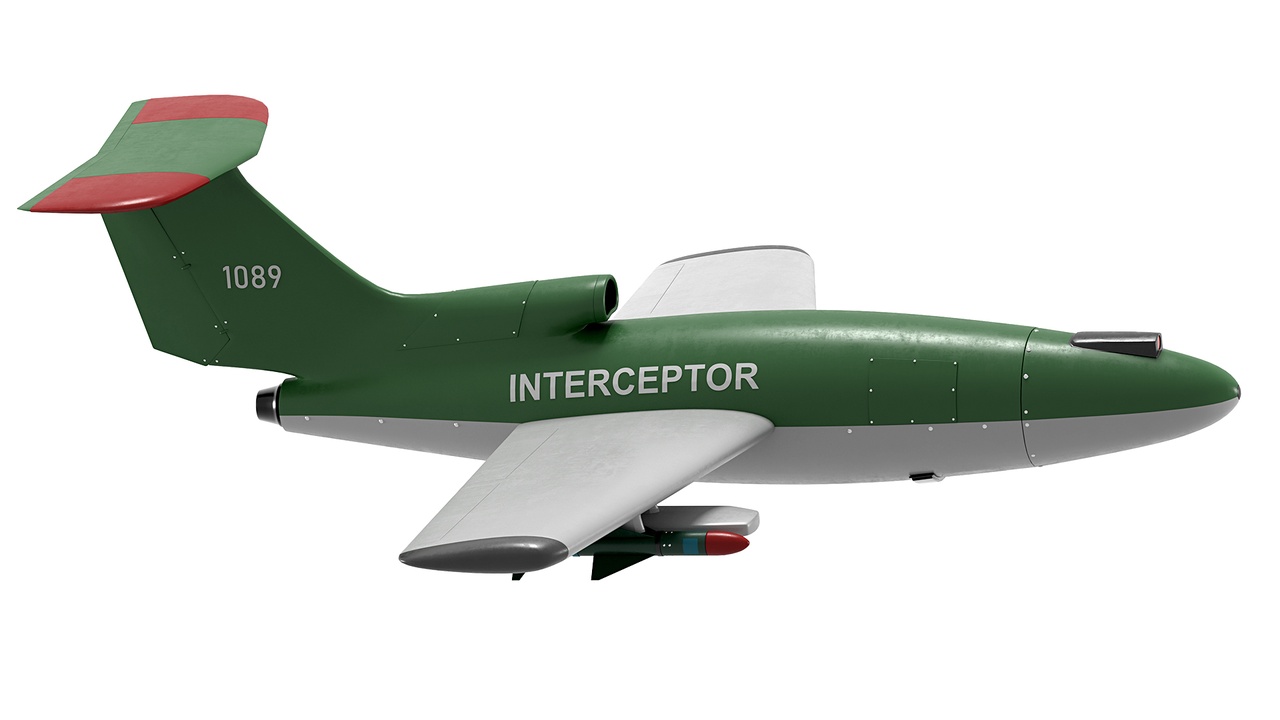 Media 1 for listing Drone interceptor rocket airplane