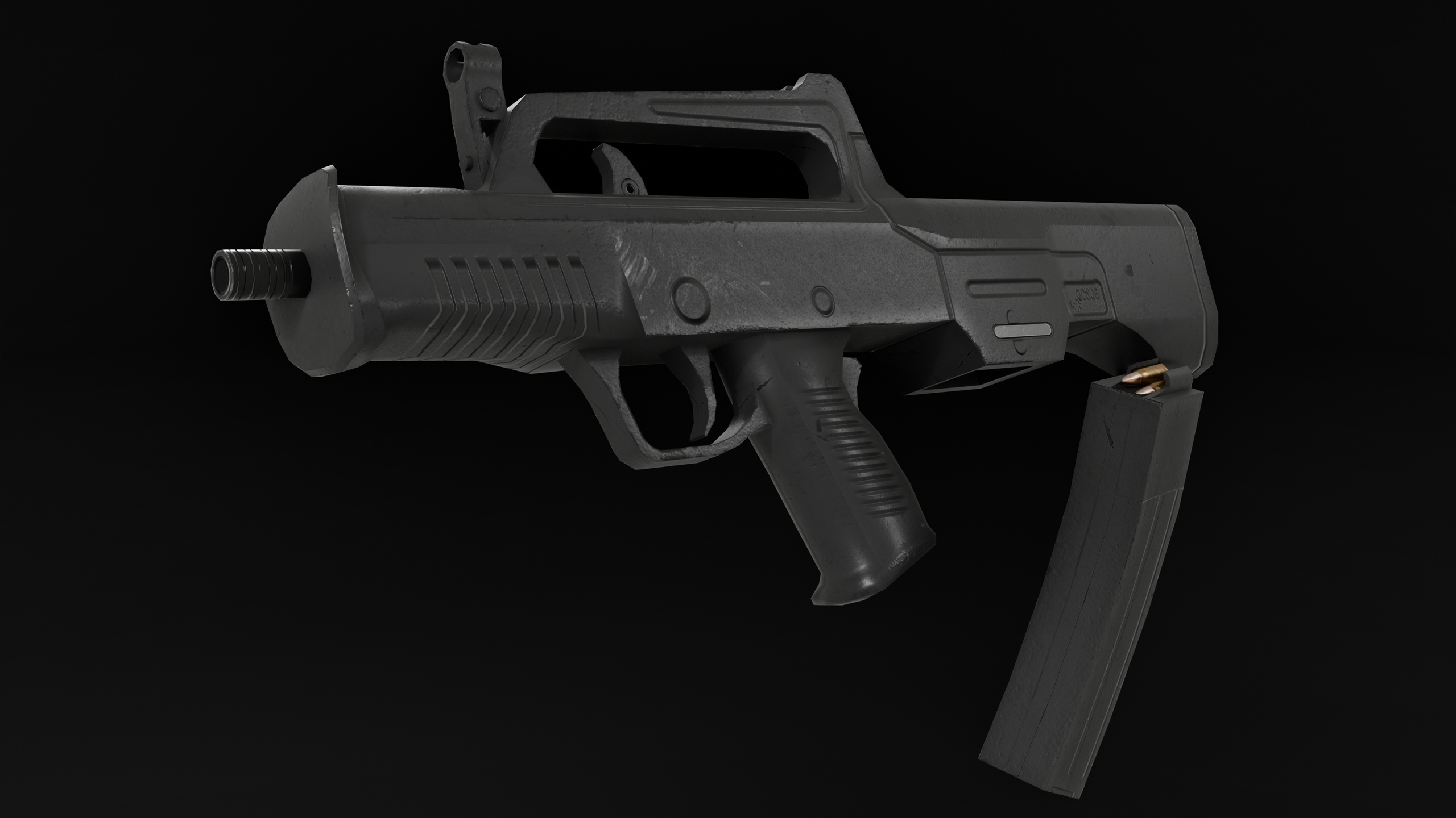 Media 1 for listing Low Poly Chinese QCW-05 SMG