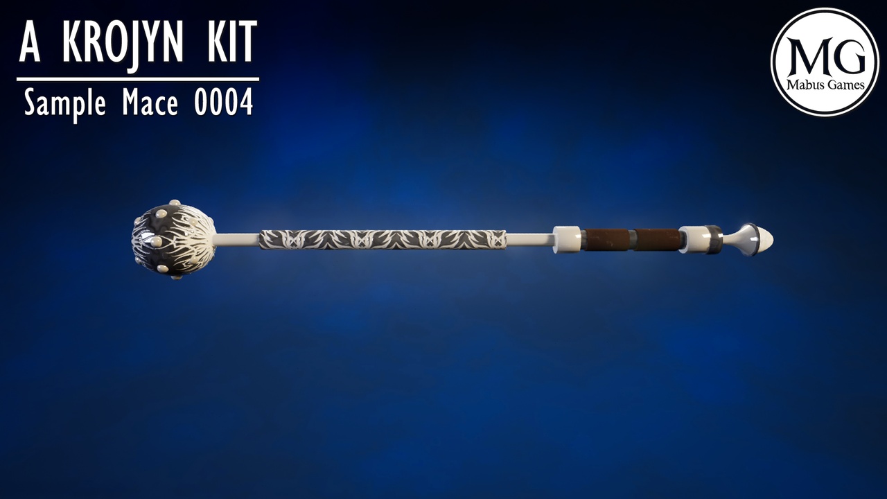 Media 1 for listing Mace 0004 - A Krojyn Kit Modular Mace Sample