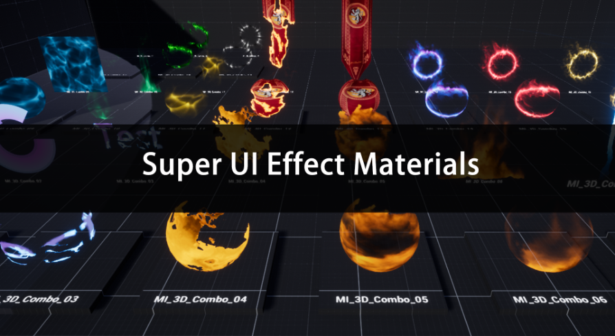 Correct Ui Effect Super UI Effect Materials | Fab