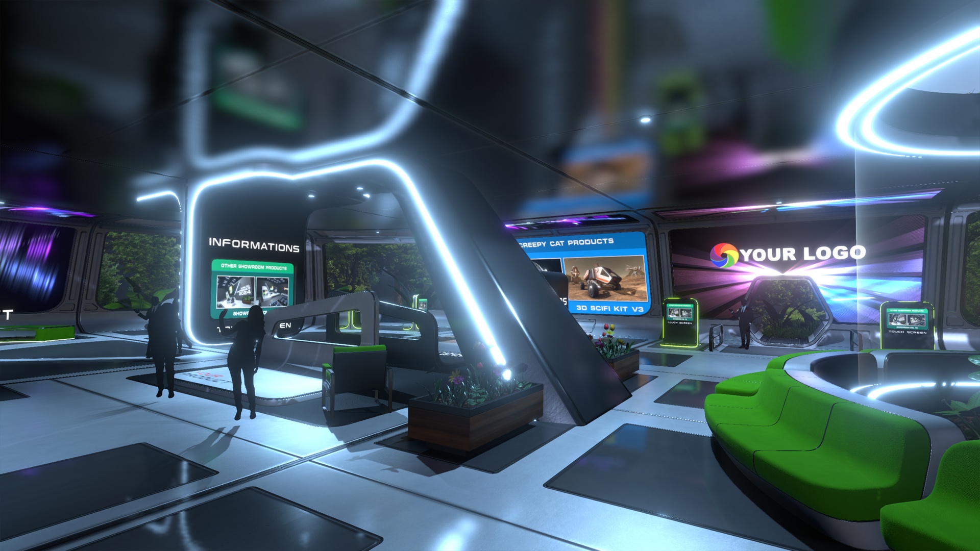 Media 1 for listing 3D Showroom Level Kit Vol 19