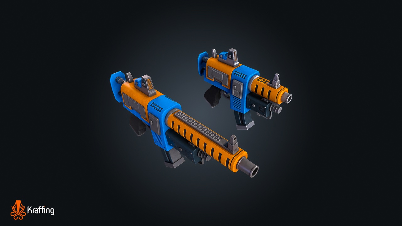 Media 1 for listing Plasma Weapon V1 – Sci-Fi Energy  – Game Ready PBR