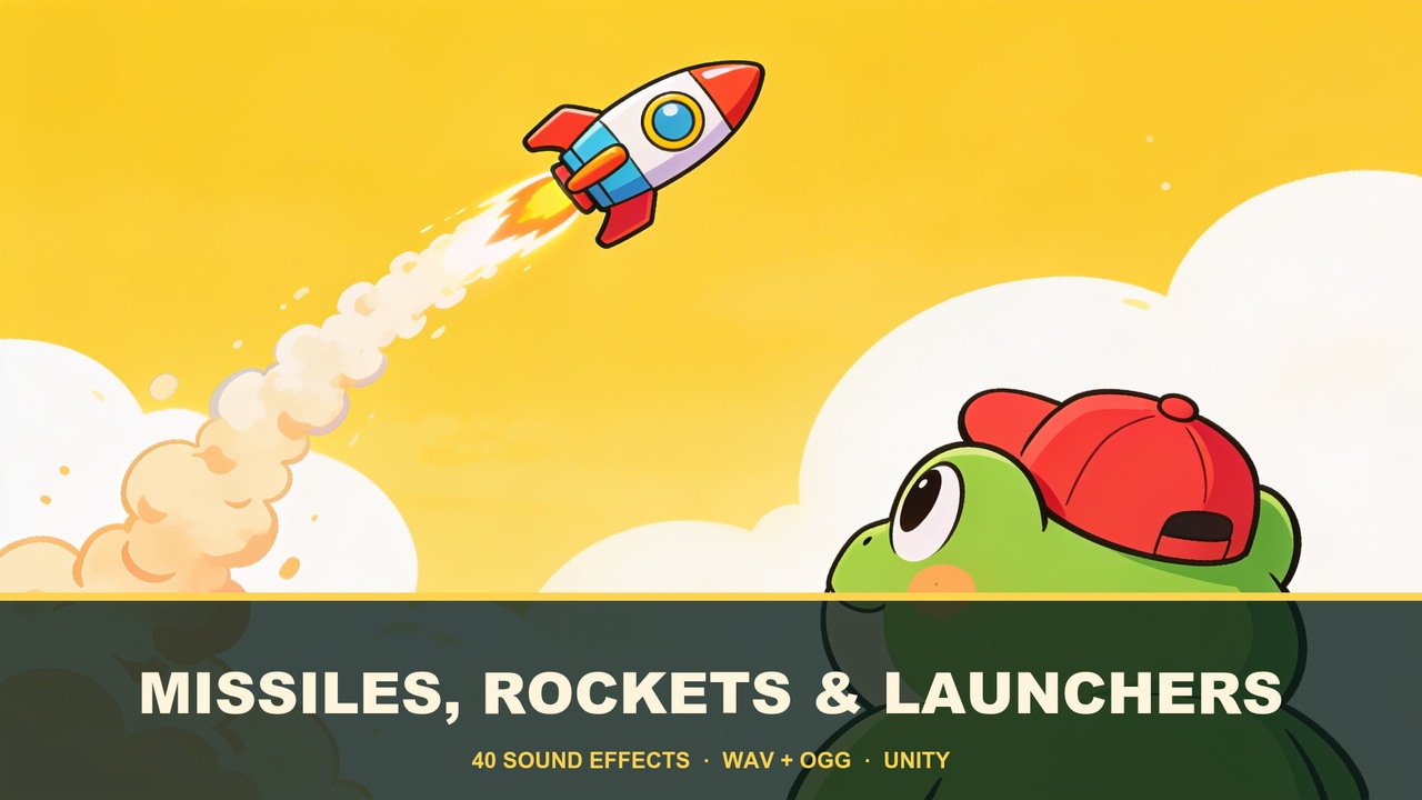 Media 1 for listing Missiles, Rockets & Launchers — 40 Sound Effects