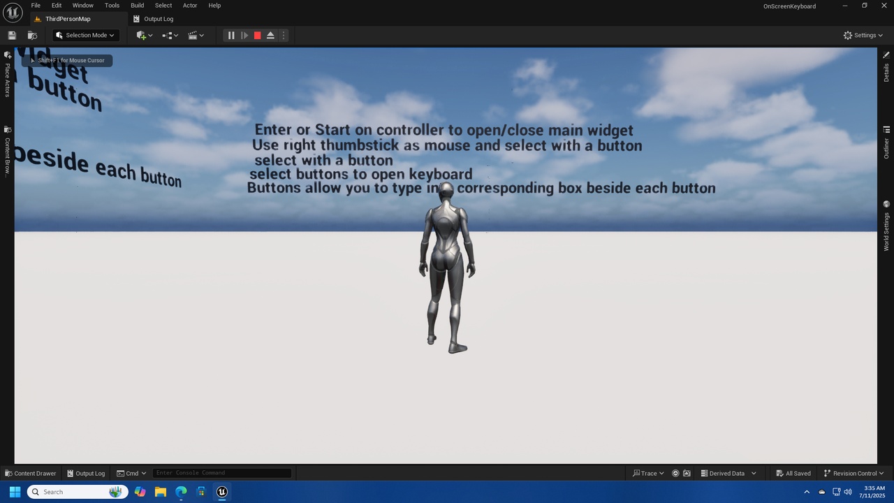 Media 1 for listing OnScreenKeyboard
