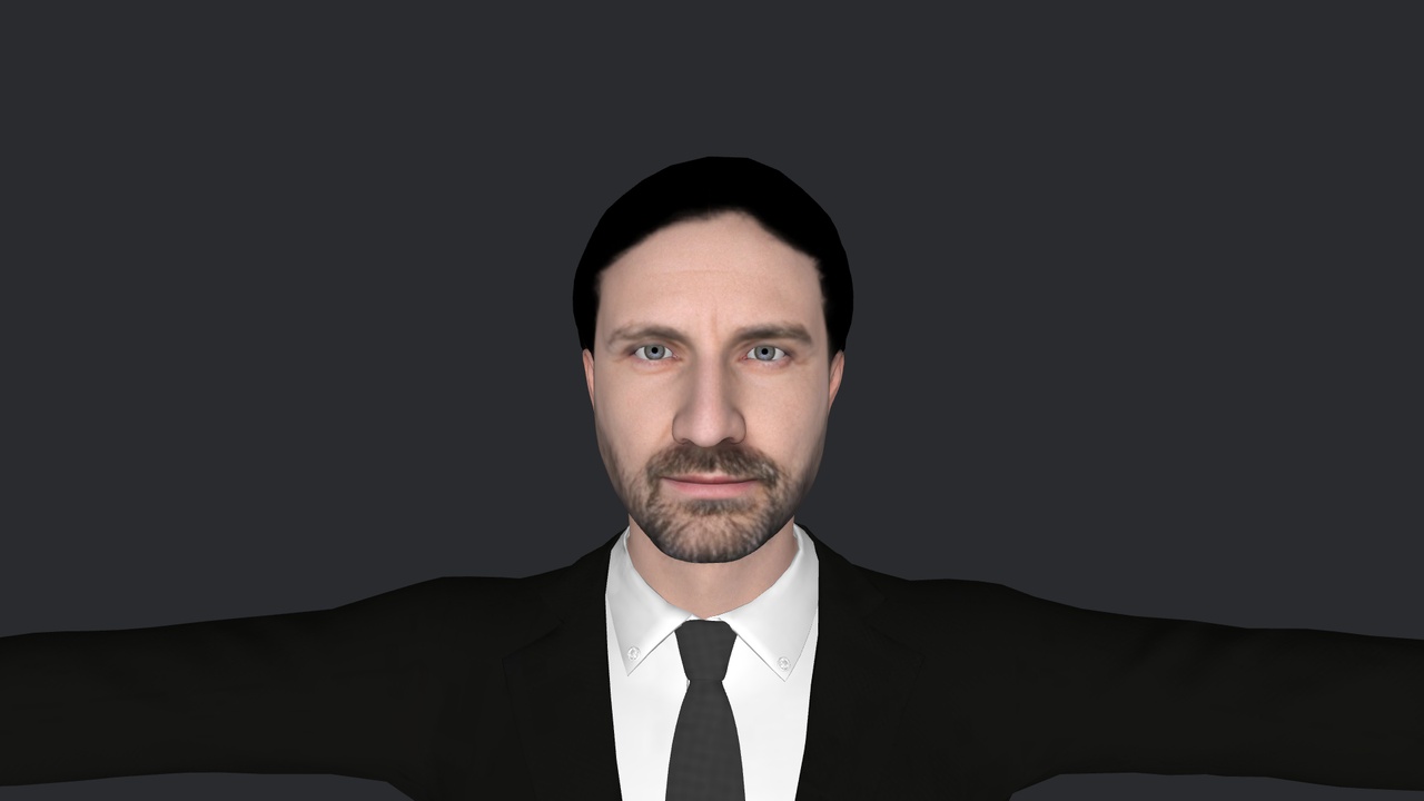 Media 1 for listing Alex Skarbek Hyper Realistic Full Body Fully Rigged 3D Character